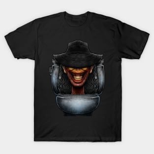 Horror toilet Monster #50 T-Shirt